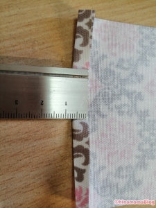【ハンドメイド】がま口手帳ケース_作り方3