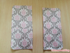 【ハンドメイド】がま口手帳ケース_作り方8