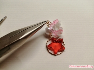 【ハンドメイド】キッズイヤリング作り方13-20191014