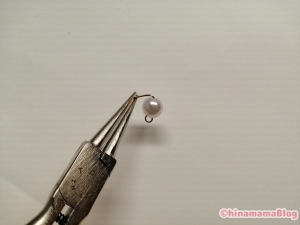 【ハンドメイド】キッズイヤリング作り方6-20191014