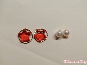 【ハンドメイド】キッズイヤリング作り方9-20191014